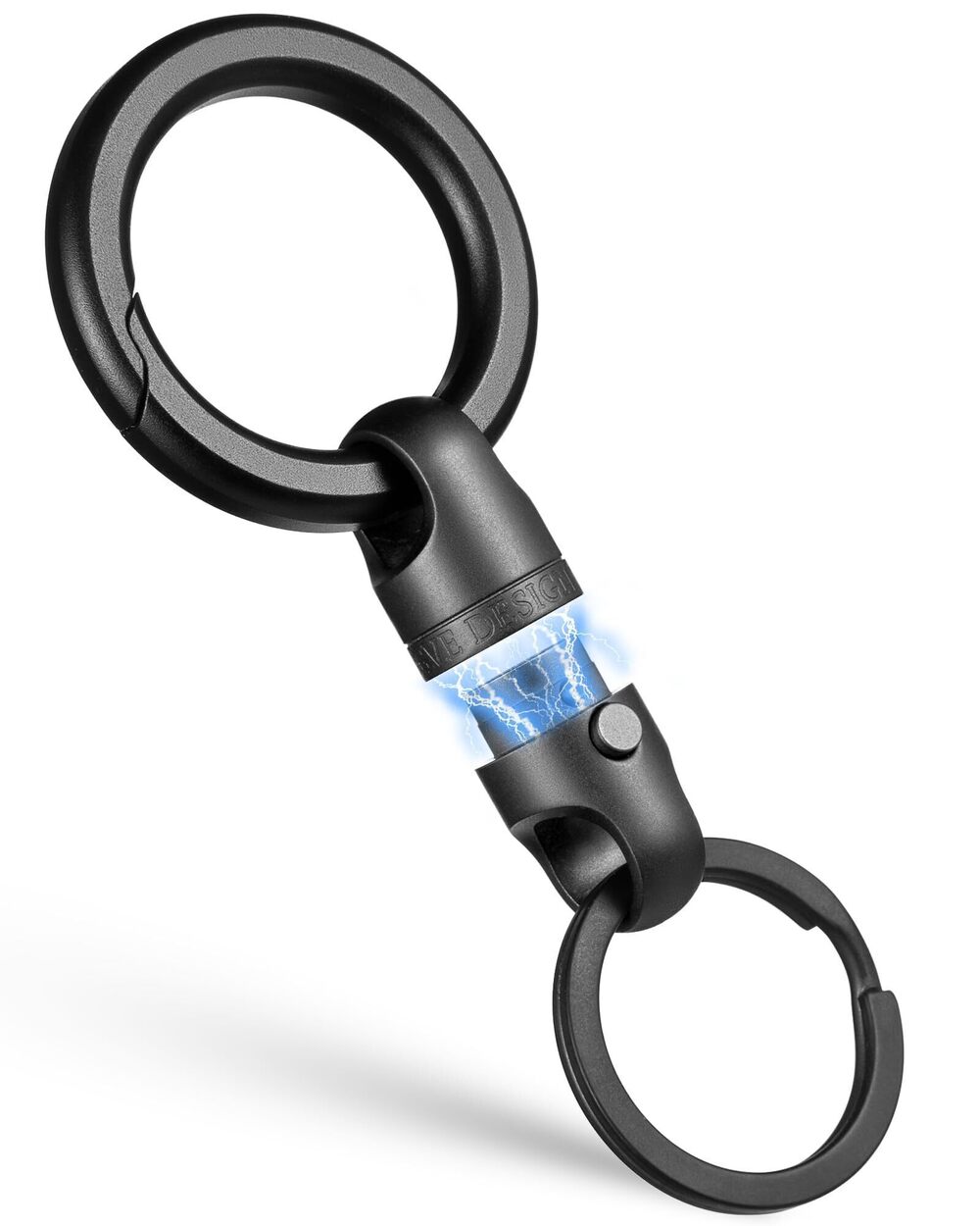 6655 Quick Release Keychain, Titanium Detachable Magnetic Key Holder